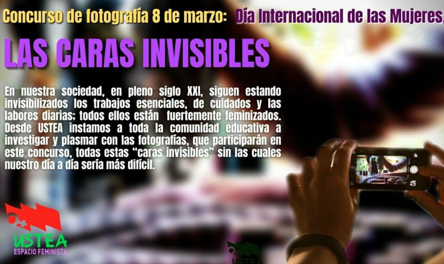 Fallo del jurado de la III Edición del Concurso de Fotografía 8M “Las Caras Invisibles”