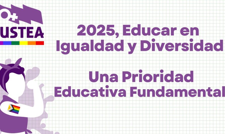 USTEA COMUNICA: Educar en Igualdad y Diversidad, una prioridad educativa fundamental