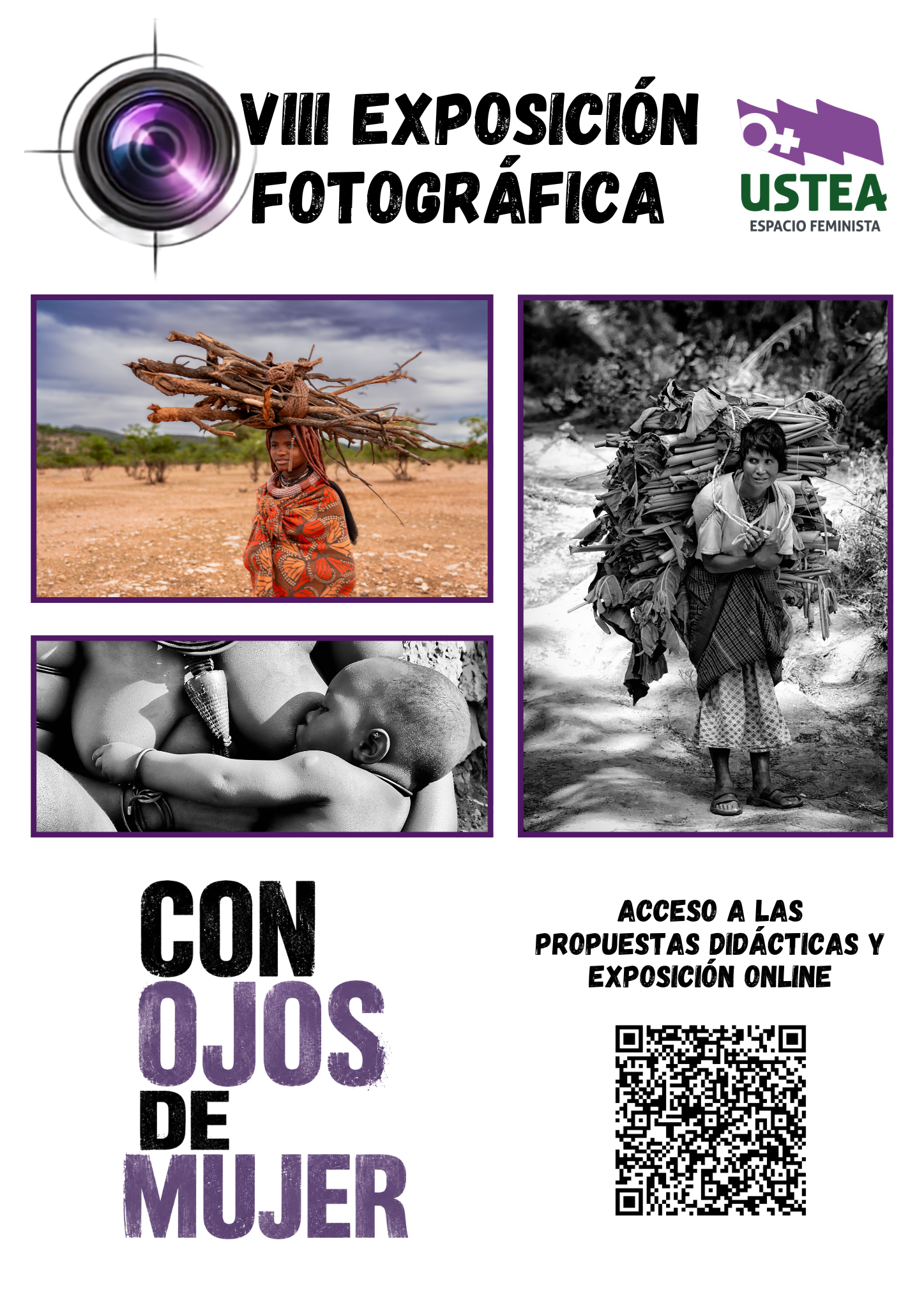 Exposición y Propuestas Didácticas del VIII Concurso Fotográfico «Con Ojos de Mujer»